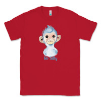 Red monkey cute animals Classic Tee - RanaPortraitStore