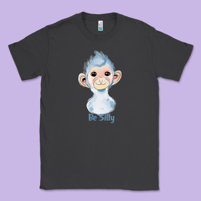 Monkey Cute Animals Classic Tee Designed By Ranaportraitstore