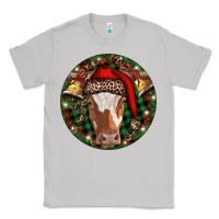 Moon Dust Longhorn Cow Christmas Classic Tee - RanaPortraitStore