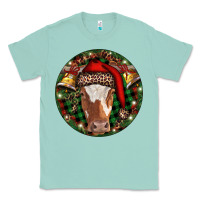 Longhorn Cow Christmas Classic Tee | Teevron