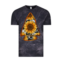 Cloud Black sunflower arrowhead Vintage Tee - Jasminsmagicworld