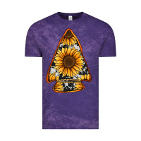 Cloud Purple sunflower arrowhead Vintage Tee - Jasminsmagicworld