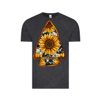 Vintage Black sunflower arrowhead Vintage Tee - Jasminsmagicworld