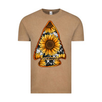 Vintage Coffee sunflower arrowhead Vintage Tee - Jasminsmagicworld