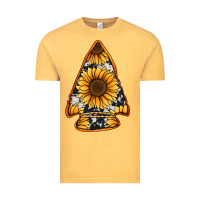 Vintage Mustard sunflower arrowhead Vintage Tee - Jasminsmagicworld