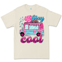 Bone Stay cool with ice cream van summer Premium Tee - NancyCooperArtShop