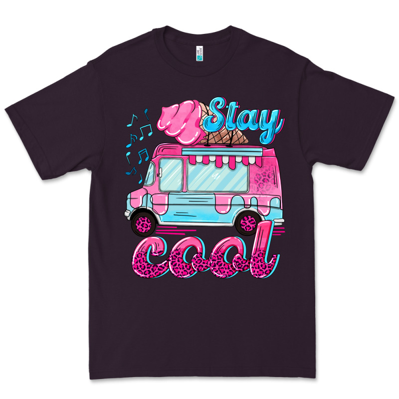 Stay Cool With Ice Cream Van Summer Premium Tee by NancyCooperArtShop | Teevron
