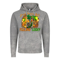 Cloud Rock St. Patrick's Dead inside but feeling lucky Vintage Hoodie - HowdyJamesFarm