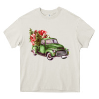 Cream green truck Heavy Core Tee - Bettercallsaul