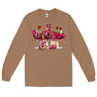 Toasted Coconut valentine's day wine glasses Long Sleeve Tee - OliviaCreatesArt