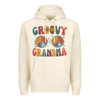 Tofu groovy grandma retro 70s peace sign design grandmother Premium Hoodie - longCreatives
