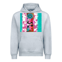 Heather Grey v.d xoxo gemstone Urban Hoodie - AdoDesignShop