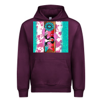Mauve Wine v.d xoxo gemstone Urban Hoodie - AdoDesignShop