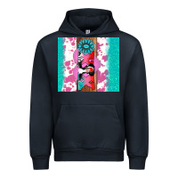 Navy v.d xoxo gemstone Urban Hoodie - AdoDesignShop