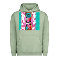 Pigment Oil Green v.d xoxo gemstone Urban Hoodie - AdoDesignShop