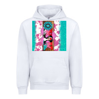White v.d xoxo gemstone Urban Hoodie - AdoDesignShop