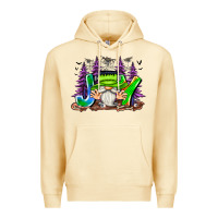 Pina Colada Joy Halloween Gnome Premium Hoodie - CowhideDigitalArt