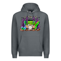 Rock Joy Halloween Gnome Premium Hoodie - CowhideDigitalArt
