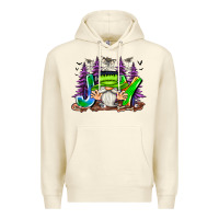 Sandshell Joy Halloween Gnome Premium Hoodie - CowhideDigitalArt