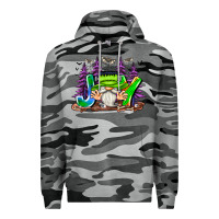Slate Camo Joy Halloween Gnome Premium Hoodie - CowhideDigitalArt