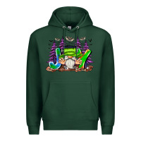 Sports Green Joy Halloween Gnome Premium Hoodie - CowhideDigitalArt