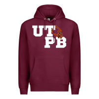 Burgundy UTPB Permian Basin Student Premium Hoodie - longCreatives