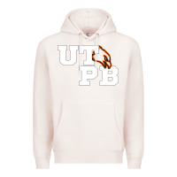 Pale Pink UTPB Permian Basin Student Premium Hoodie - longCreatives