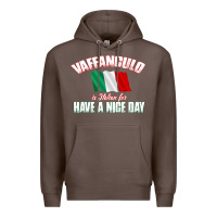 Coffee Vaffanculo Have A Nice Day  Funny Italian Premium Hoodie - longCreatives