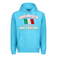 Ocean Blue Vaffanculo Have A Nice Day  Funny Italian Premium Hoodie - longCreatives