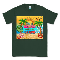 Sports Green life is better with at the beach Classic Tee - TumblerDesignByShophia