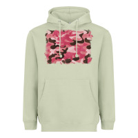 Matcha pink camouflage background Heavyweight Hoodie - BarkalooDesign
