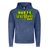 Vintage Denim Happy St. Patrick's Day Vintage Hoodie - HowdyJamesFarm