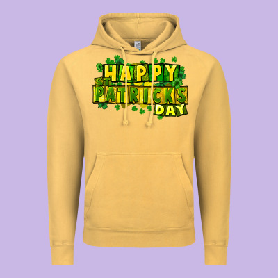 Happy St. Patrick's Day Vintage Hoodie Designed By Howdyjamesfarm