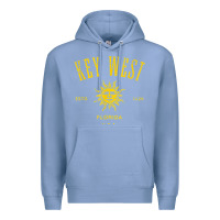 Colony Blue key west florida vintage distressed style design souvenir Premium Hoodie - longCreatives