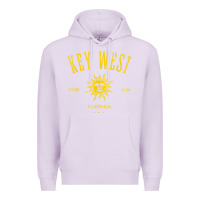 Lilac key west florida vintage distressed style design souvenir Premium Hoodie - longCreatives