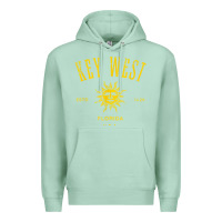 Seafoam key west florida vintage distressed style design souvenir Premium Hoodie - longCreatives