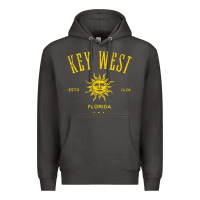 Smoke key west florida vintage distressed style design souvenir Premium Hoodie - longCreatives