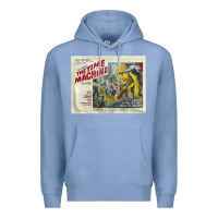 Colony Blue The Time Machine, Time Travel, Retro Movie Poster, Cult Classic, Futur Premium Hoodie - longCreatives