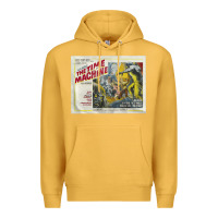 Mustard The Time Machine, Time Travel, Retro Movie Poster, Cult Classic, Futur Premium Hoodie - longCreatives