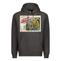The Time Machine, Time Travel, Retro Movie Poster, Cult Classic, Futur Premium Hoodie | Teevron