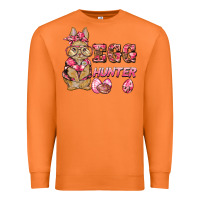 Carrot easter pink camouflage egg hunter  bunny Premium Sweatshirt - BarkalooDesign