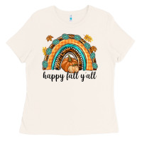 Bone Happy Fall Y'all Ladies Tee - texasbilliewilder