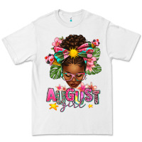 White August Girl Afro Woman Summer Premium Tee - texasbilliewilder
