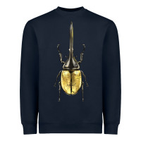Navy hercules beetle Heavyweight Sweatshirt - LillyAllenDesigns