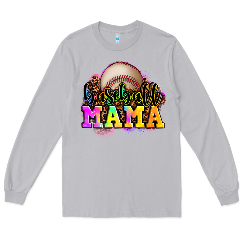 Baseball Mama Long Sleeve Tee by OliviaCreatesArt | Teevron