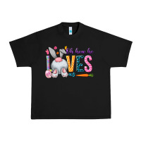Black Oh how he loves us Easter Day Urban Heavy Tee - HowdyJamesFarm