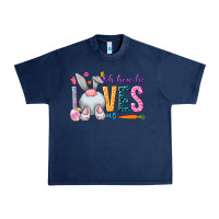 Navy Oh how he loves us Easter Day Urban Heavy Tee - HowdyJamesFarm
