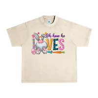 Sandshell Oh how he loves us Easter Day Urban Heavy Tee - HowdyJamesFarm