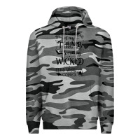 Slate Camo something wicked this way comes witchcraft halloween 2021 t shirt Premium Hoodie - longCreatives