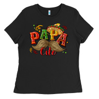 Black Papa cito Ladies Tee - NancyCooperArtShop